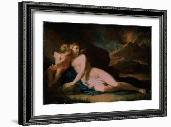 Venus and Cupid, 1804-Johann Friedrich August Tischbein-Framed Giclee Print