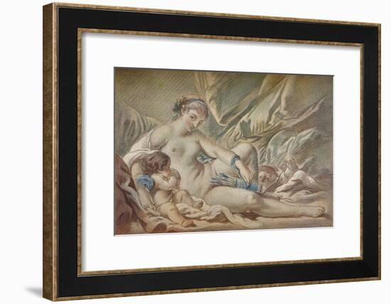 Venus and Cupid, 18th century, (1919)-Louis Marin Bonnet-Framed Giclee Print