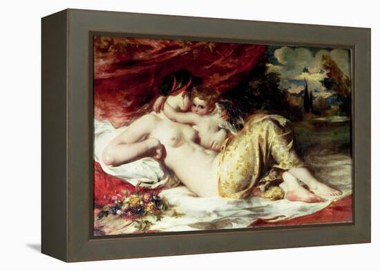 Venus and Cupid, c.1830-William Etty-Framed Premier Image Canvas