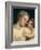 Venus and Cupid, from Venus Relaxing with Cupid and Music (Detail)-Titian (Tiziano Vecelli)-Framed Giclee Print