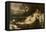 Venus and Cupid-Titian (Tiziano Vecelli)-Framed Premier Image Canvas