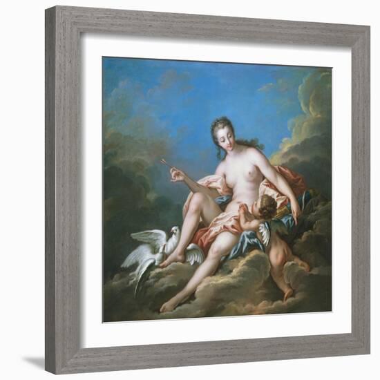 Venus and Cupid-Francois Boucher-Framed Giclee Print