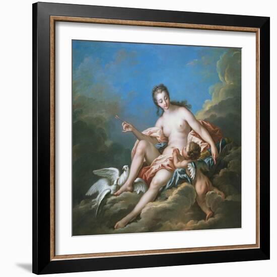 Venus and Cupid-Francois Boucher-Framed Giclee Print