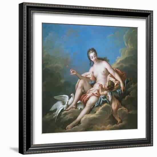 Venus and Cupid-Francois Boucher-Framed Giclee Print