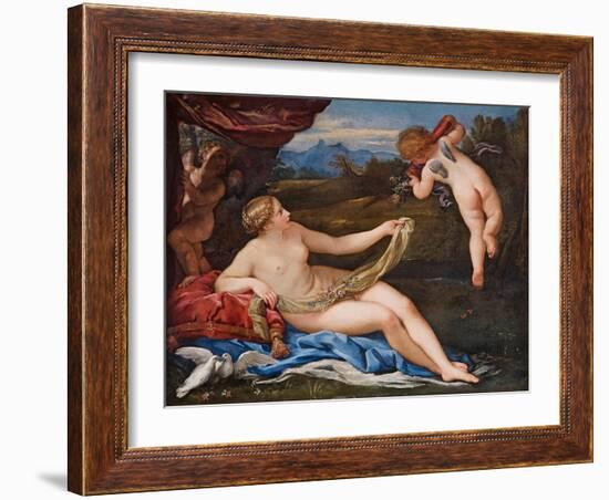 Venus and Cupid-Carlo Maratta-Framed Giclee Print