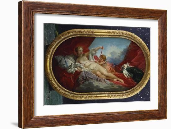 Venus and Cupid-Francois Boucher-Framed Giclee Print