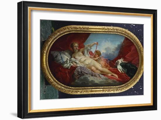 Venus and Cupid-Francois Boucher-Framed Giclee Print