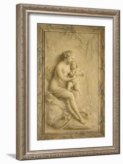 Venus and Cupid-Piat-Joseph Sauvage-Framed Giclee Print