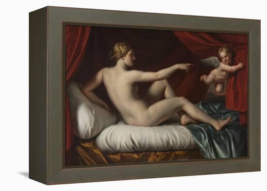 Venus and Cupid-Italian School-Framed Premier Image Canvas