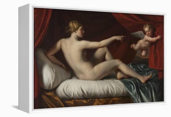 Venus and Cupid-Italian School-Framed Premier Image Canvas