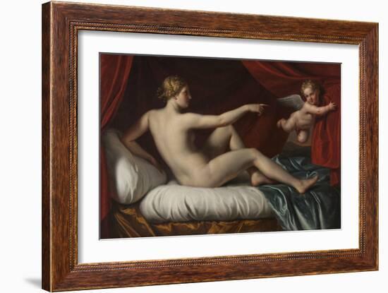 Venus and Cupid-Italian School-Framed Giclee Print