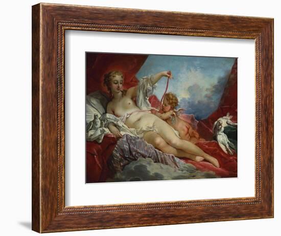 Venus and Cupid-Francois Boucher-Framed Giclee Print