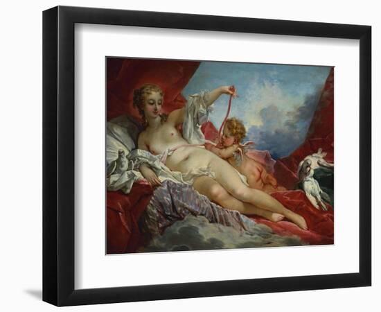 Venus and Cupid-Francois Boucher-Framed Giclee Print