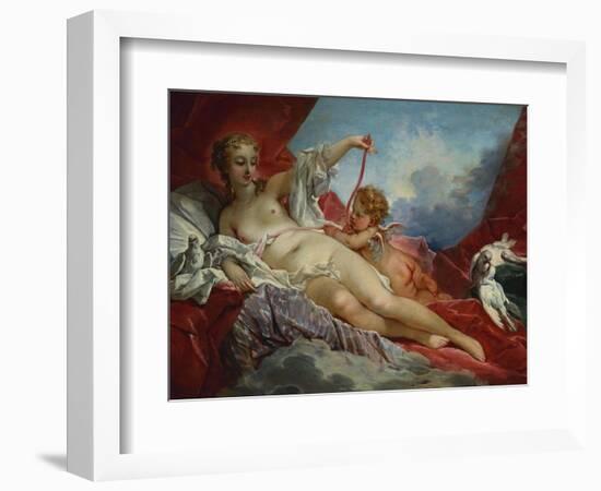 Venus and Cupid-Francois Boucher-Framed Giclee Print