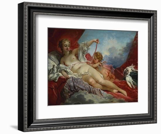 Venus and Cupid-Francois Boucher-Framed Giclee Print