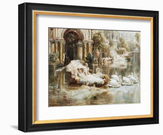 Venus and Her Nymphs-Ebenezer Wake Cook-Framed Giclee Print