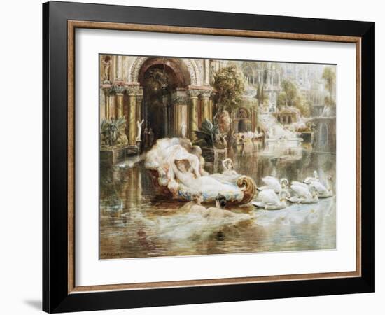 Venus and Her Nymphs-Ebenezer Wake Cook-Framed Giclee Print