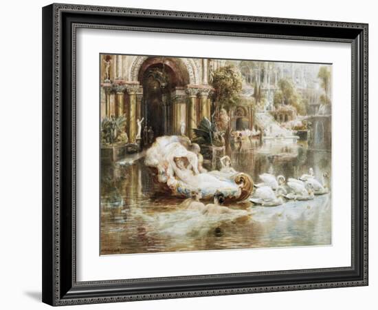 Venus and Her Nymphs-Ebenezer Wake Cook-Framed Giclee Print