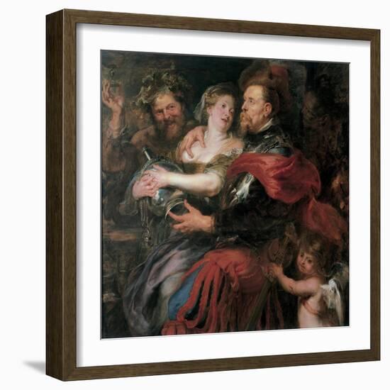 Venus and Mars, 1632-1636-Peter Paul Rubens-Framed Giclee Print