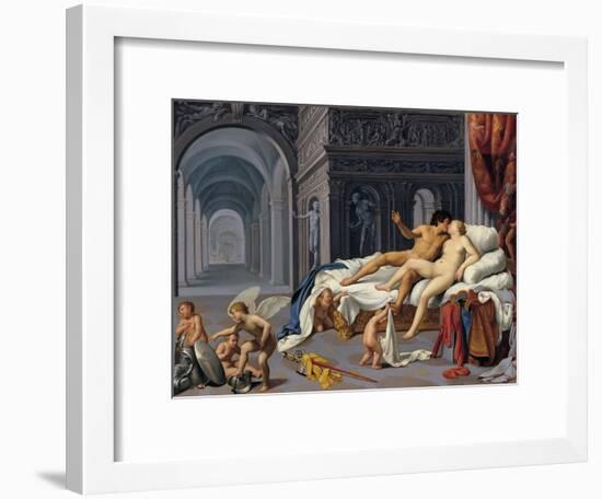 Venus and Mars. Ca. 1600-Carlo Saraceni-Framed Giclee Print