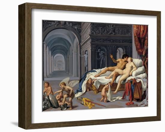 Venus and Mars. Ca. 1600-Carlo Saraceni-Framed Giclee Print