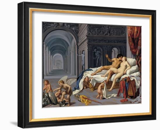 Venus and Mars. Ca. 1600-Carlo Saraceni-Framed Giclee Print