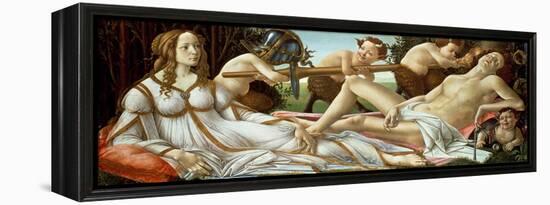 Venus and Mars, circa 1485-Sandro Botticelli-Framed Premier Image Canvas