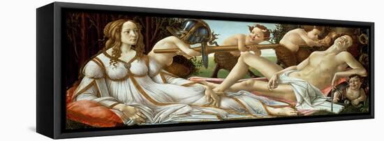 Venus and Mars, circa 1485-Sandro Botticelli-Framed Premier Image Canvas