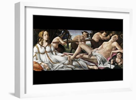 Venus and Mars-Sandro Botticelli-Framed Art Print