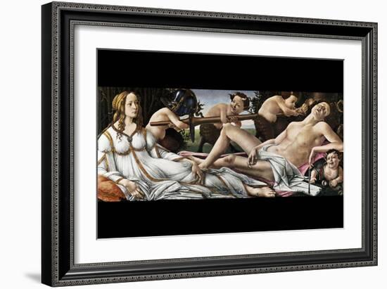 Venus and Mars-Sandro Botticelli-Framed Art Print