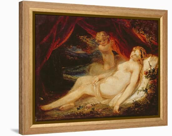 Venus and Putto-William Hamilton-Framed Premier Image Canvas