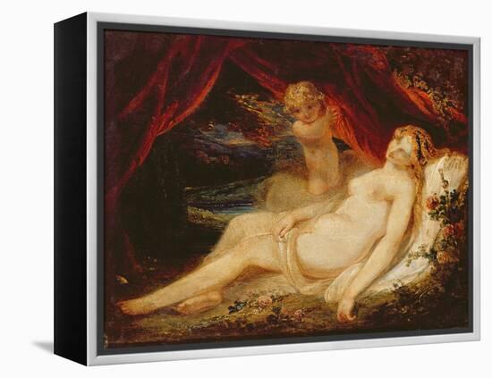 Venus and Putto-William Hamilton-Framed Premier Image Canvas