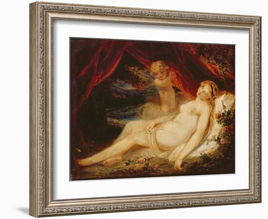 Venus and Putto-William Hamilton-Framed Giclee Print