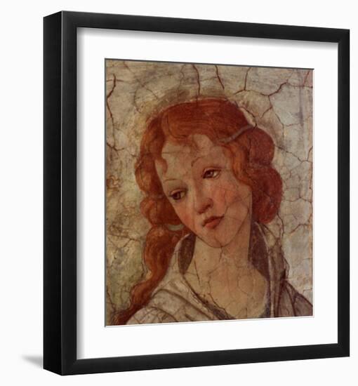 Venus and the Three Graces II (detail)-Sandro Botticelli-Framed Art Print