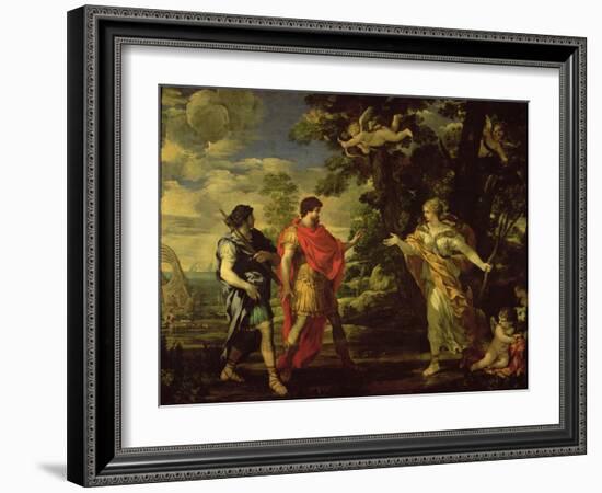 Venus Appearing to Aeneas as a Huntress-Pietro Da Cortona-Framed Giclee Print