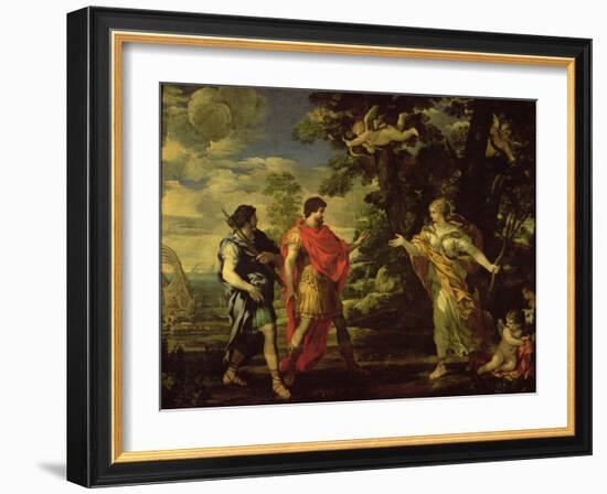 Venus Appearing to Aeneas as a Huntress-Pietro Da Cortona-Framed Giclee Print