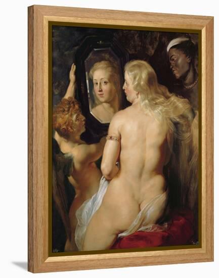 Venus at a Mirror-Peter Paul Rubens-Framed Premier Image Canvas