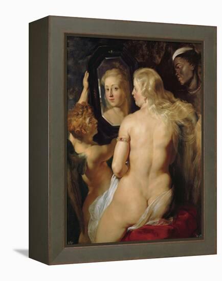 Venus at a Mirror-Peter Paul Rubens-Framed Premier Image Canvas