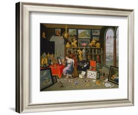 Venus at Her Toilet-Jan Van, The Elder Kessel-Framed Giclee Print