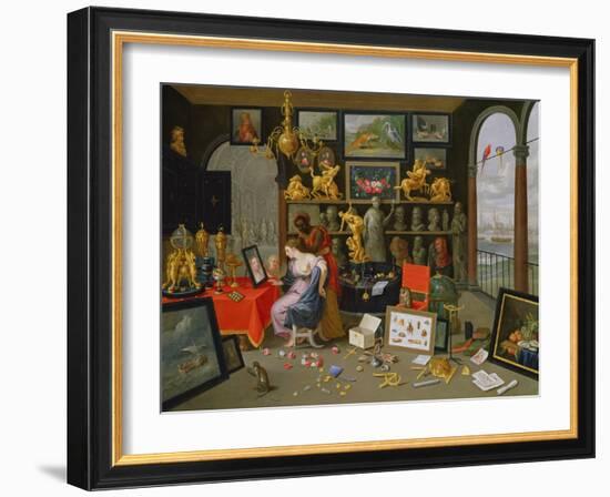 Venus at Her Toilet-Jan Van, The Elder Kessel-Framed Giclee Print