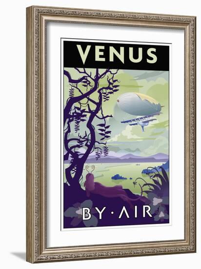 Venus By Air-Steve Thomas-Framed Giclee Print