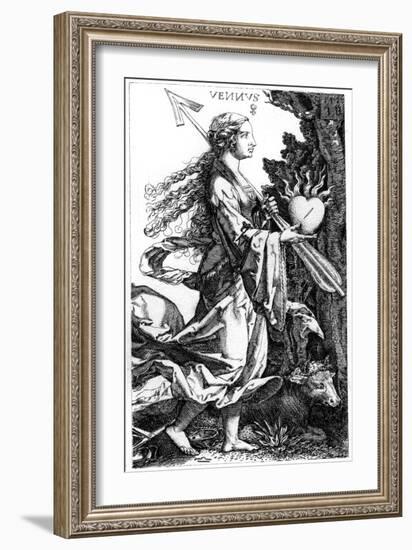 Venus, C1520S-Jacob Binck-Framed Giclee Print