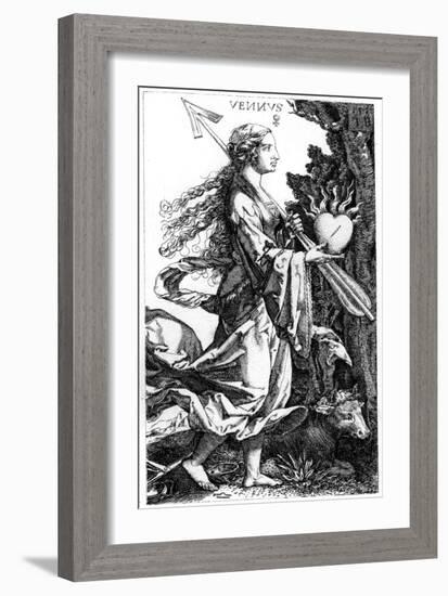 Venus, C1520S-Jacob Binck-Framed Giclee Print