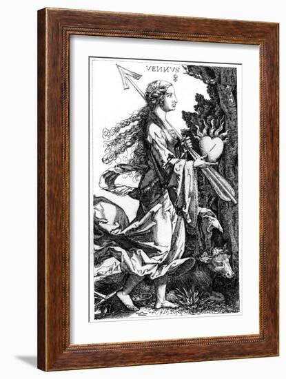 Venus, C1520S-Jacob Binck-Framed Giclee Print