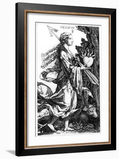 Venus, C1520S-Jacob Binck-Framed Giclee Print