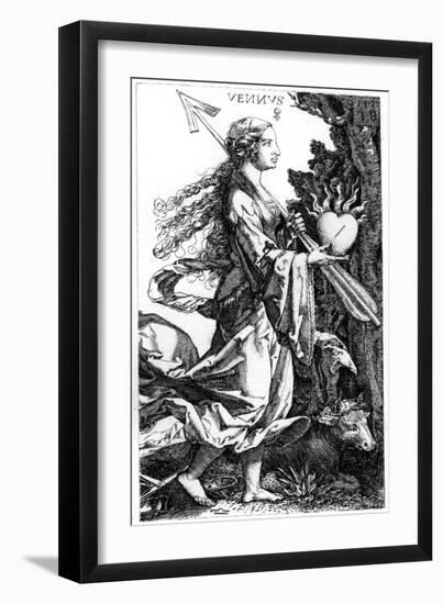 Venus, C1520S-Jacob Binck-Framed Giclee Print