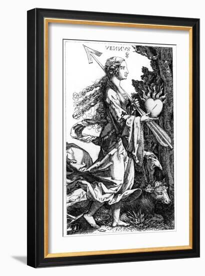 Venus, C1520S-Jacob Binck-Framed Giclee Print