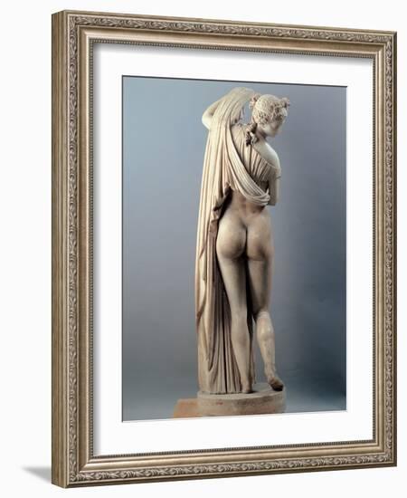 Venus Callipygian, Kallipygos, 1st Century, Marble, Full Relief-null-Framed Photographic Print