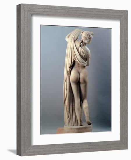 Venus Callipygian, Kallipygos, 1st Century, Marble, Full Relief-null-Framed Photographic Print