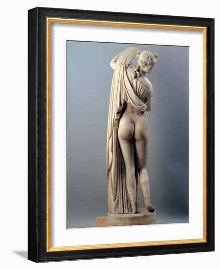 Venus Callipygian, Kallipygos, 1st Century, Marble, Full Relief-null-Framed Photographic Print